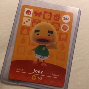 RESERVED- Joey Amiibo Card